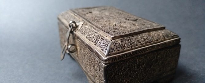 Caja de especias, indoportuguesa / imperio Mogol s. XVI – XVII