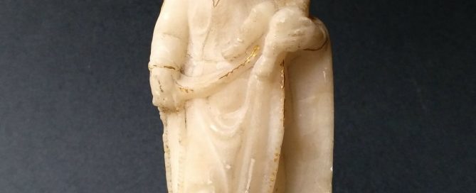 Virgen del Rosario, indoportuguesa, s. XVI -XVII