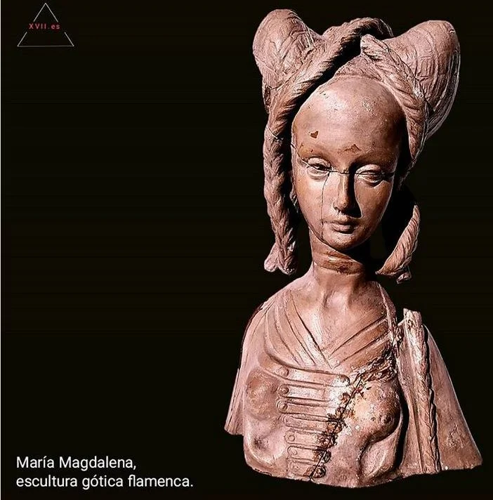 María Magdalena, gotica flamenca, S.XV