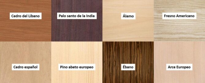 Tipos de Madera