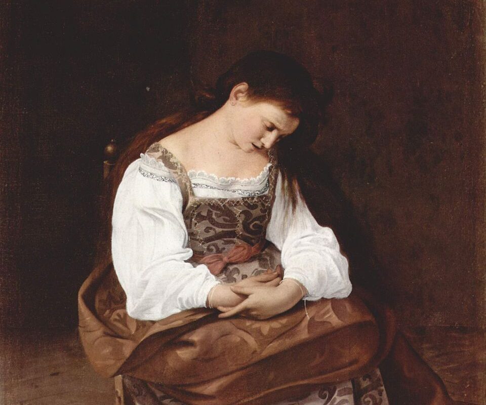 La Magdalena penitente Caravaggio